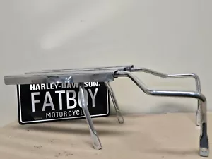 Harley Davidson Heritage Springer 3 Channel Solid Mount Luggage Rack 97-99 - Picture 1 of 10
