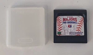 The Majors Pro Baseball Game For Sega Game Gear w/ Plastic Case MLB Multiplayer  - Picture 1 of 2