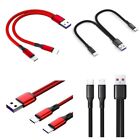2 in 1 Type-C Charge Cable Connectors Charging Cable Multi-USB Charge Cable