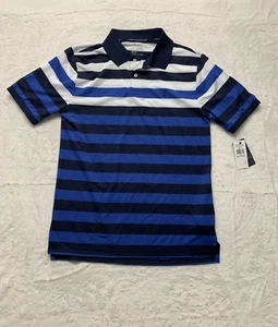 Polo Ralph Lauren Performance Youth Boys XL 18-20 Striped Polo Wicking New - Picture 1 of 7