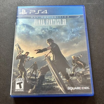 Final Fantasy XV 15 Day One Edition - Sony Playstation 4 PS4 - CIB Working - Image 1 of 4