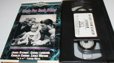 Made for Each Other (VHS 1939) Carole Lombard, James Stewart, Charles Coburn Foto 1 de 2