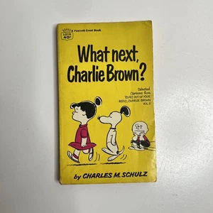 What Next, Charlie Brown? Schulz. Vintage Paperback. Free Postage - Bild 1 von 7