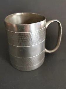 Kris Pewter Malaya Tankard Mid Century 10.5cm Lovely Rare Vintage Item - Picture 1 of 6