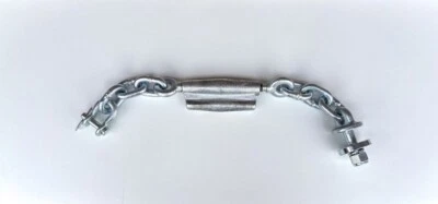 Spannschloss Kette M16 x 2mm Stabilisatorketten Unterlenker Länger 520-600mm  F - Bild 1 von 2