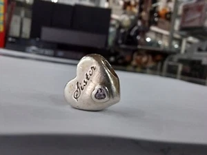 Auténtico Pandora Hermana Corazón Dije S925 - Imagen 1 de 6