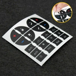 Replacement Climate Control Button Stickers For 2007-2014 Chevrolet GMC HVAC - Foto 1 di 9
