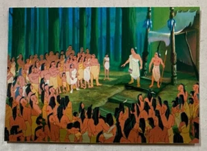 Disney 1995 POCAHONTAS Collector Trading Card #66 Preparing For War - Picture 1 of 2
