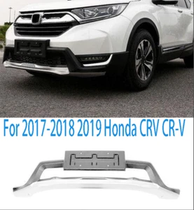 For 2017-2018 2019 Honda CRV CR-V ABS Black Front Bumper Diffuser Spoiler Board - Picture 1 of 6