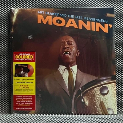Art Blakey & The Jazz Messengers - Moanin' [Vinyl LP - EU 2020 - Red 180gr -  20 - Photo 1/3