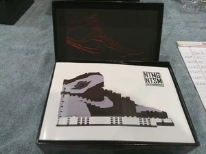 Netmagnetism Series 6 Air Jordan 1 HIGH Shadow KickBrick Building Set Brand New - Picture 1 of 2