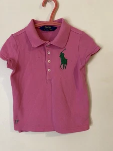 Polo Ralph Lauren Kids Pink Top Size 4 Years - Picture 1 of 7