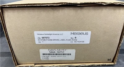 HERAEUS NOBLELIGHT FUSION UV INC. #587572 Control Board Assembly Kit PWB-P300M - Image 1 of 3