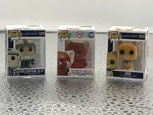 Funko Bitty Pop! Vinyl Buzz Lightyear #1210, #1213 & RED Panda Mei #1185 - Bild 1 von 2