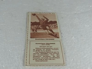 FOOTBALL BISCUITS REM REIMS DOMINIQUE COLONNA  50s NO PANINI #1 - Imagen 1 de 1