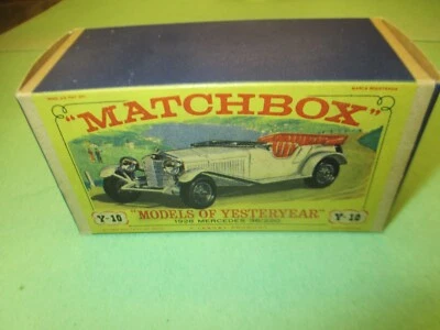 Lesney Matchbox Y-10 Yesteryear 1928 Mercedes w/ Original Box - Image 1 of 2