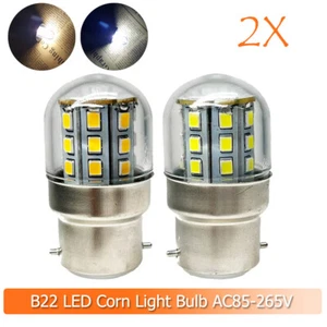 2X 4w Led Bulb 220v Cooker Hood B22 Household Bulbs 110v 6000k Warm Refrigerator - Picture 1 of 14