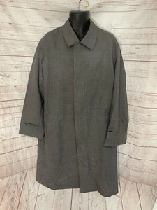 Allegri Men’s Trench Coat Button Front Long Sleeve Gray Color - Picture 1 of 12