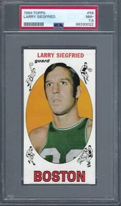 1969 Topps BK #59 PSA 7.5 Larry Siegfried Celtics 59 - Picture 1 of 2