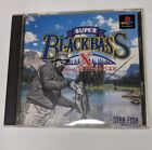 Super BLACK BASS X Blackbass PS1 Playstation 1 Japanese Import - US Seller