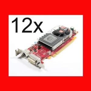 LOT 12x ATI Radeon 256 MB Video Graphics Cards 109-B62941-00 HD 3450 GPU6 - Picture 1 of 5