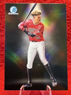 2023 Bowman Chrome Druw Jones #BS-2 Bowman Spotlight D-Backs MR1 - Image 1 of 4