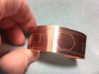 Vintage Copper Bracelet 1 Inch Wide