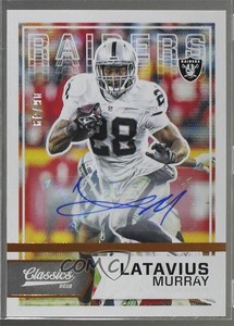 2016 Panini Classics Significant Signatures Bronze /49 Latavius Murray #99 Auto