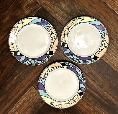 Juego de 3 platos pequeños utilería Magic Wonder Palo de colección Disney Cruise Line 9" Foto 1 de 2