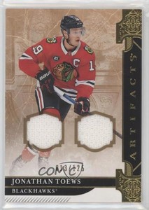 2019-20 Upper Deck Artifacts Stars Gold Material /125 Jonathan Toews #132