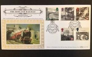 GB Benham 1994 Age of Steam Set on First Day Cover - Euston London NW1 S/H/S - Picture 1 of 1