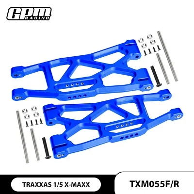 GPM Alloy Front / Rear Lower Arms For TRAXXAS 1/5 X-Maxx  1/6 Funco Pro Sand Car - Image 1 of 4