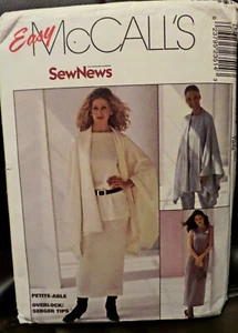£15+ NEW UNCUT McCALLS 2351 SEWING PATTERN SKIRT DRESS TROUSERS CAPE SIZE 20 22 - Picture 1 of 2
