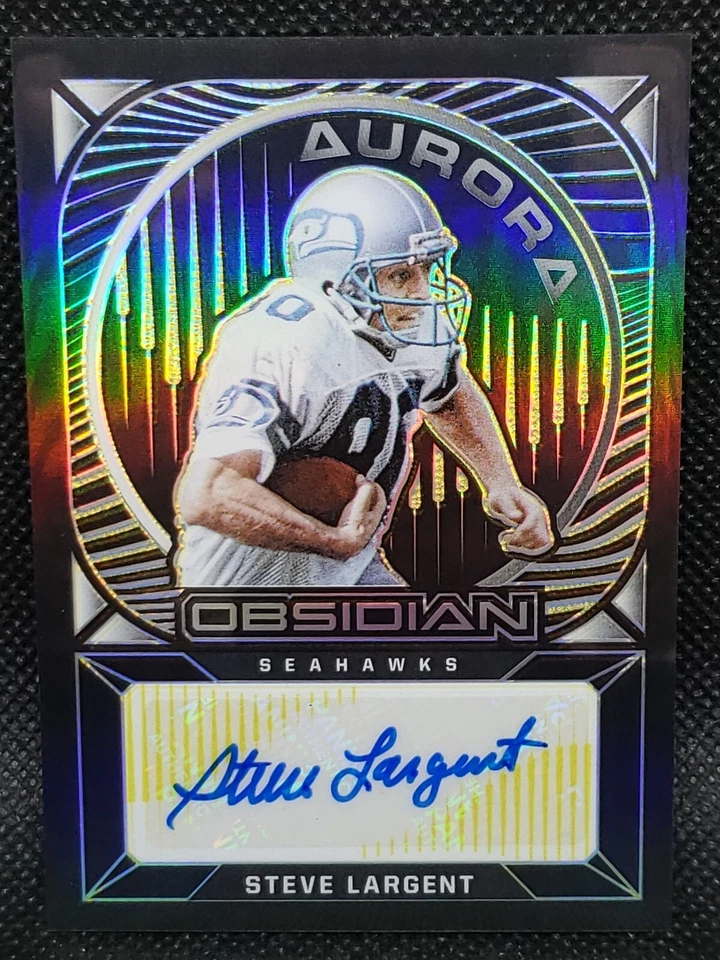 2021 Panini Obsidian Football Aurora Autographs YOU PICK! - Image 1 of 3