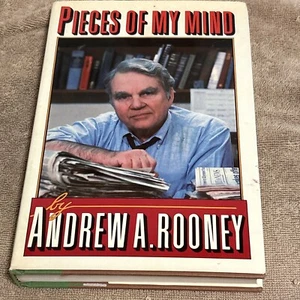 Pieces of my mind by Andrew a. Rooney (1984) 2nd printing - Imagen 1 de 10