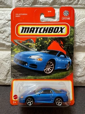 Matchbox 1994 Mitsubishi 3000GT 74/100 azul Foto 1 de 4