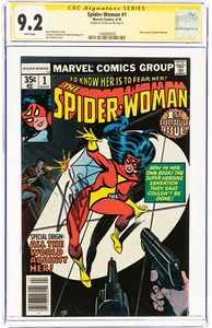 π₯ Spider-Woman #1 Signature SIGNED SS: Stan Lee (Marvel 1978) CGC NM 9.2 - Picture 1 of 6