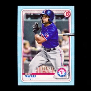 Leody Taveras 2020 Bowman Prospects Sky Blue #BP127 /499 RANGERS NICE LOOK! - Bild 1 von 2
