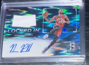 Spectra Norman Powell 2016 bloqueado juego automático usado parche azul/99 - Imagen 1 de 2
