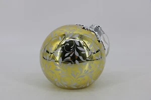 Gold BELEUCHTETES ROLLENDESIGN 6" ORNAMENT KUGEL Valerie Parr Hill - NEU - Bild 1 von 4