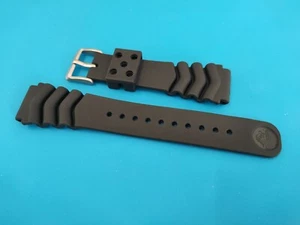 Cinturino Gomma Seiko Z22 Wave 22mm Black - Foto 1 di 2