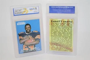 EMMITT SMITH 1995 Escambia High School Football ROOKIE Graded GEM MINT 10 *BOGO* - Picture 1 of 2