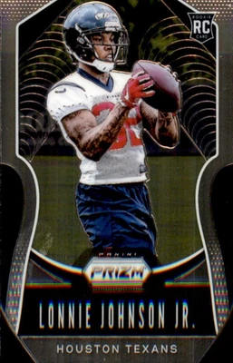 2019 PANNIi PRIZM ROOKIE BASE #396 LONNIE JOHNSON JR. HOUSTON TEXANS RC - Image 1 of 2