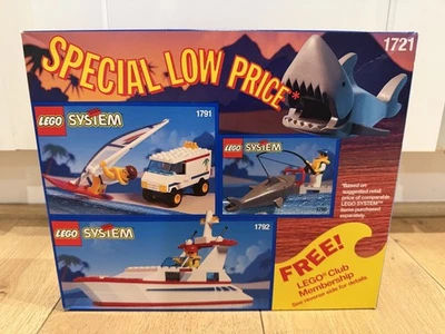 Lego System 1721 Sandypoint Marina Town 3 Pack 1994 Vintage Retired 1791 1792 - Image 1 of 4