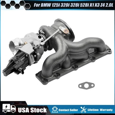 Turbo Turbocharger for BMW X1 X3 X4 Z4 320i 228i 328i xDrive F30 428i 528i 2.0 L - Image 1 of 4