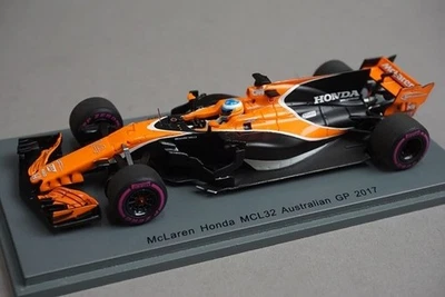 1:43 Spark S5040 McLaren Honda MCL32 Australian Grand Prix 2017 #14 F. Alonso - Image 1 of 4