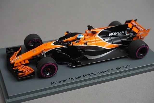 1:43 Spark S5040 McLaren Honda MCL32 Australian Grand Prix 2017 #14 F. Alonso - Image 1 of 4