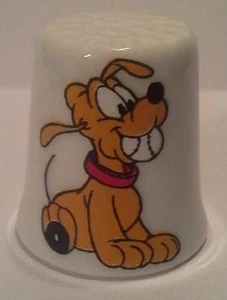Super schöner Baby Pluto Sammlerstück Porzellan Fingerhut - Bild 1 von 1