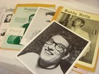 BUDDY HOLLY  six US Fan Club "Reminiscing" magazines 1976-83 Bill Griggs & more