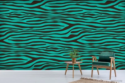 Murales de pared con patrón de textura de piel de animal 3D papel tapiz murales pegatina de pared Foto 1 de 4